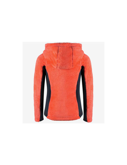 Horze Luanna JR Fleece Jacket deep coral pink