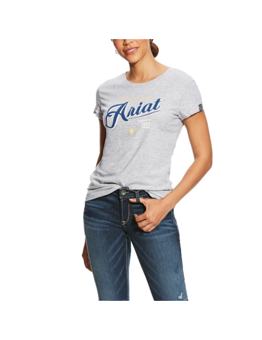 Ariat WMS T-Shirt Logo Heather grey