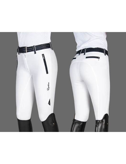 Equiline Breeches Women Angy Full- Grip white
