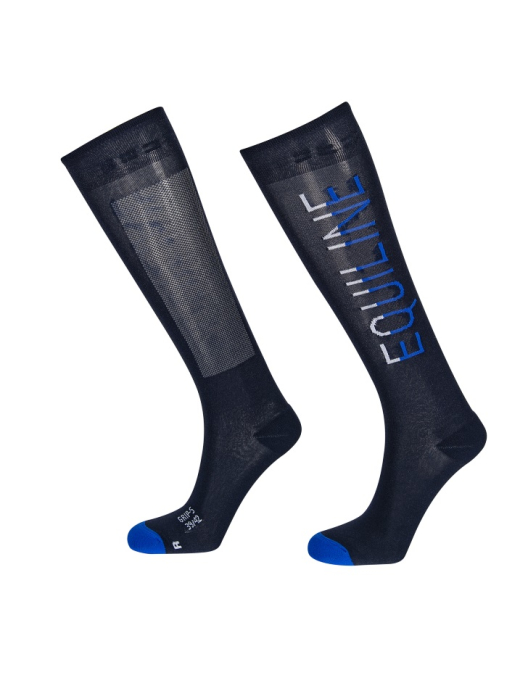 Equiline Unisex Socken Thor grip blue