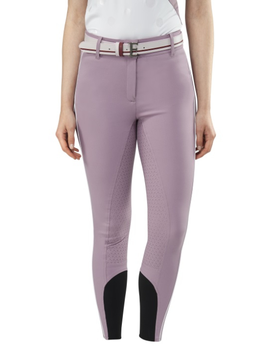 Equiline Breeches Evian Ladies Full-Grip dusty orchid