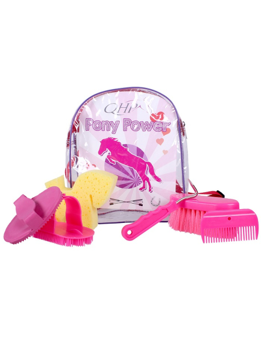 QHP Groom Back Pack Pony Power