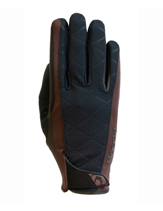 Roeckl Riding Gloves Wattens black/mocca