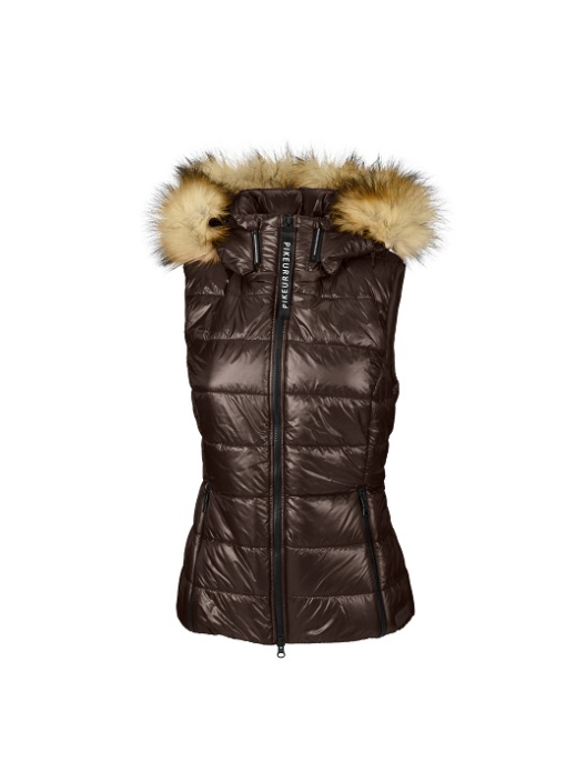 Pikeur Quilted Vest KEA chocolate