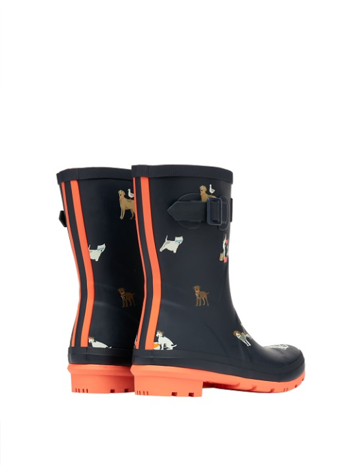 Joules Gummistiefel Molly Welly, navy Dog