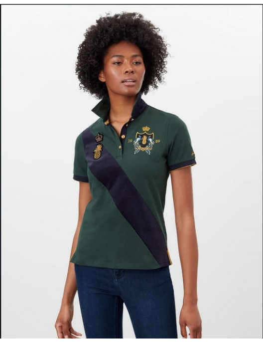 Joules Beaufort Luxe Besticktes Poloshirt