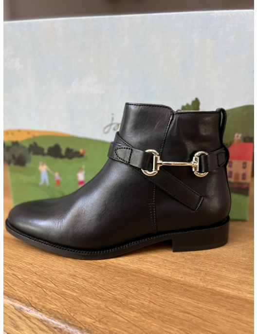 Joules Short Leather Strap Boot Cottenham